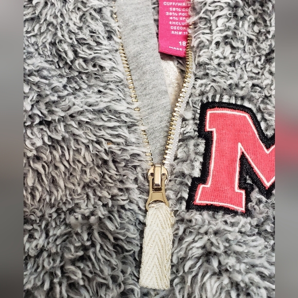 Disney Minnie Mouse Toddler Fleece Jacket Grey Size 18 Month - Picture 10 of 16